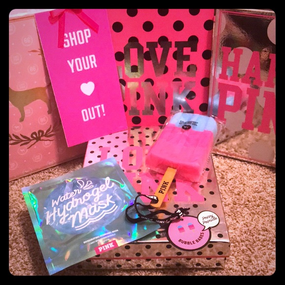 💕PINK VS Bubble Babes Bath Sponge Bundle NWT💕 - Picture 2 of 5